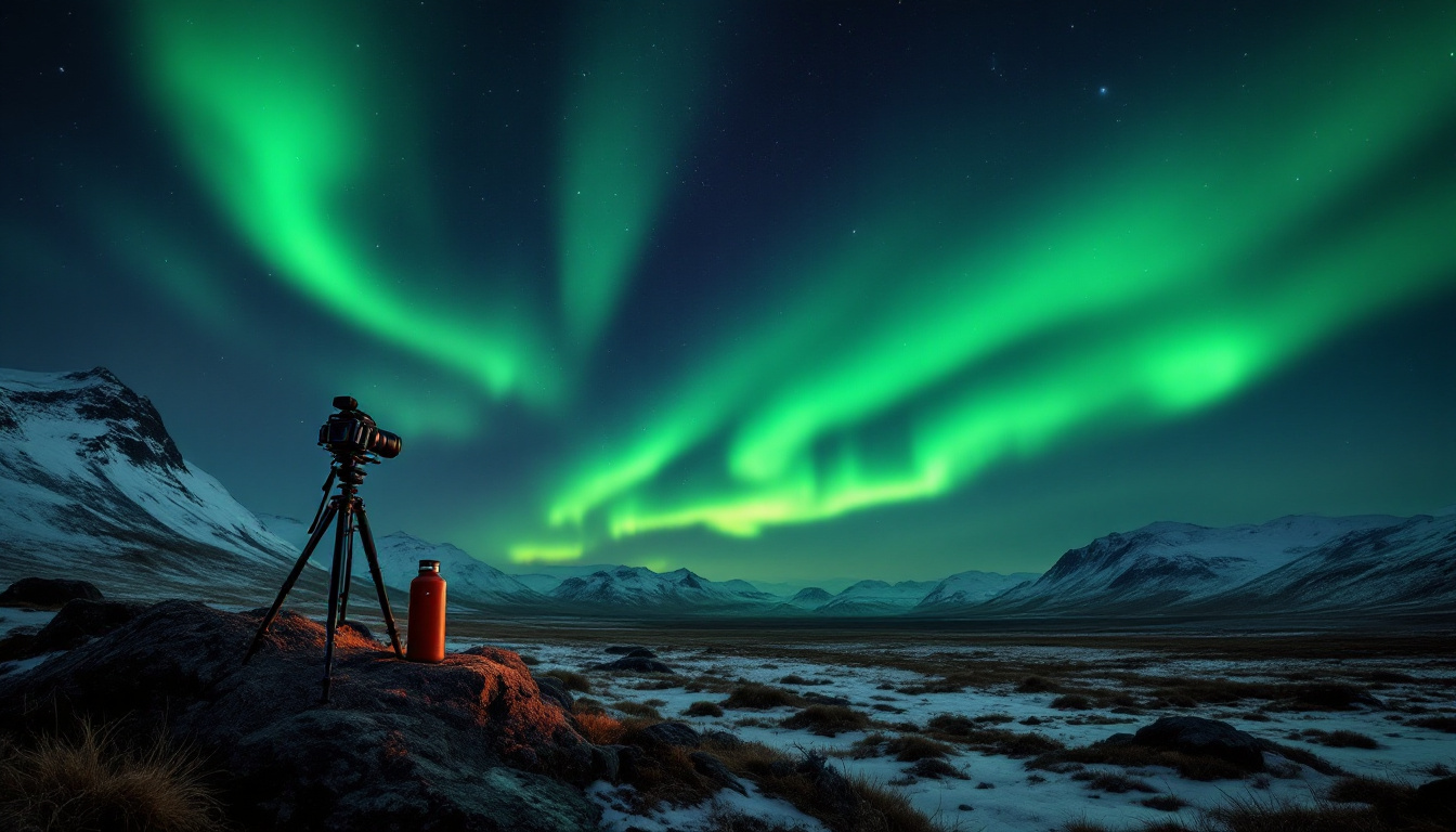 Nordlichter über Island – beste Chance auf Polarlichter in klarer Nacht